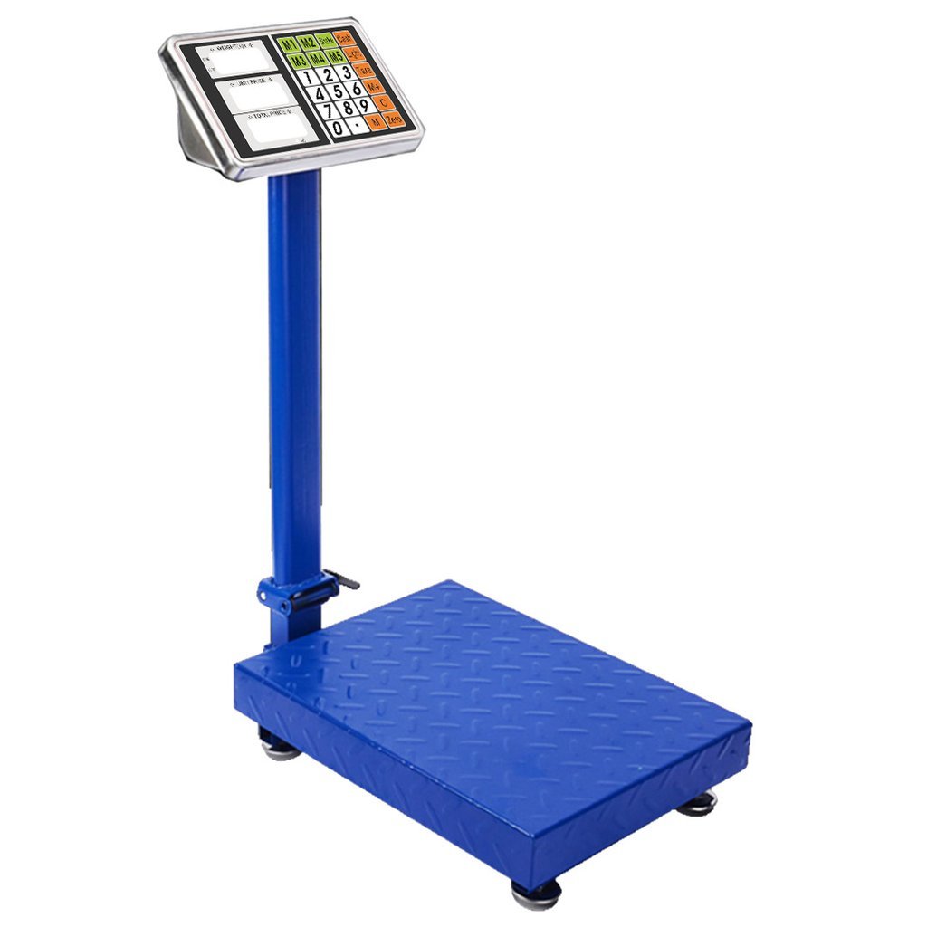 150kg Electronic Digital Platform Scale - Blue