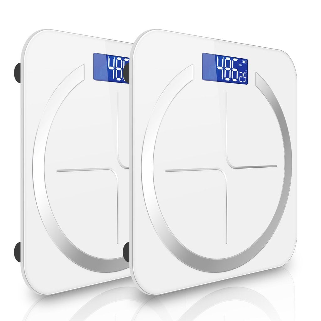 2x-180kg-digital-lcd-electronic-scales-white-factory-to-home-381483 2X 180kg Digital LCD Electronic Scales - White