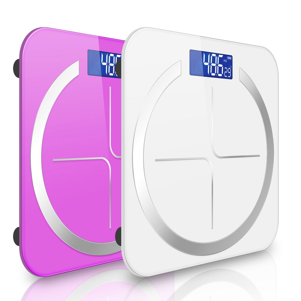 2x-180kg-digital-lcd-electronic-scales-whitepink-factory-to-home-955861 2X 180kg Digital LCD Electronic Scales - White/Pink