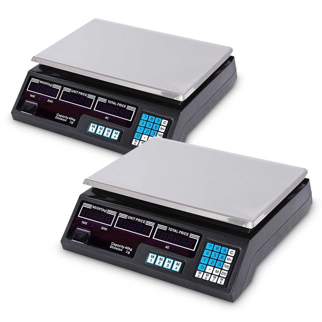 2x-digital-commercial-kitchen-scales-40kg2g-factory-to-home-571384 2x Digital Commercial Kitchen Scales - 40kg/5g