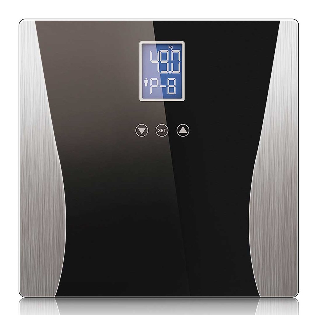 Digital Body Fat Scale - LCD - Black