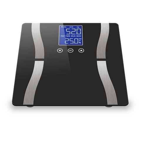 Digital Body Fat Scale - LCD - Black