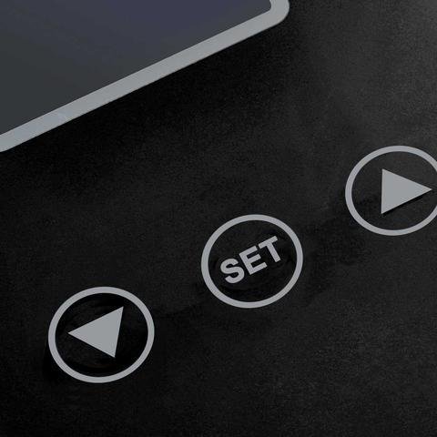 Digital Body Fat Scale - LCD - Black