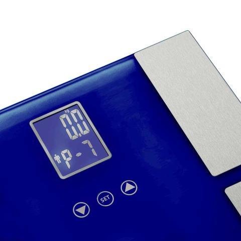 Digital Body Fat Scale - LCD - Blue
