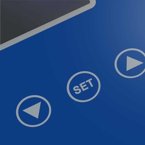 Digital Body Fat Scale - LCD - Blue