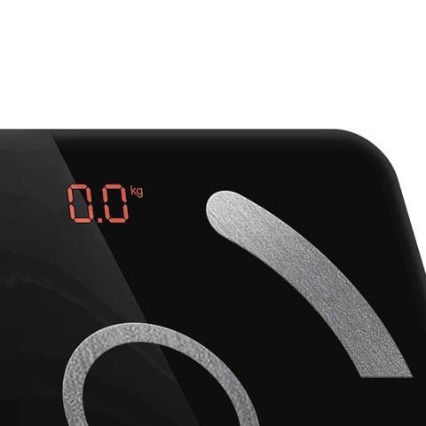 Wireless Bluetooth Digital Body Fat Scale/Health Analyser - Black