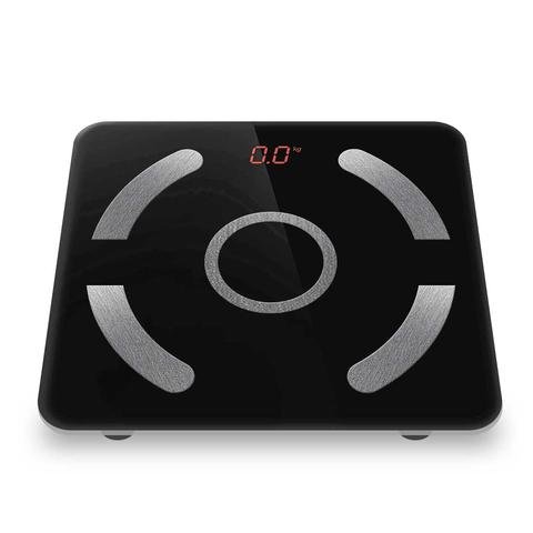 Wireless Bluetooth Digital Body Fat Scale/Health Analyser - Black