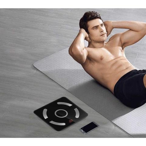 Wireless Bluetooth Digital Body Fat Scale/Health Analyser - Black