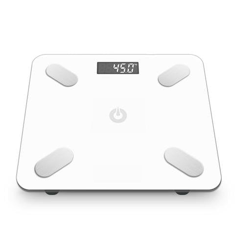 Wireless Bluetooth Digital Body Fat Scale/Health Analyzer - White